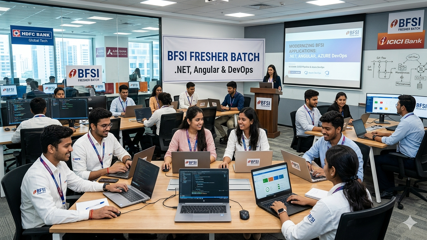 BFSI Fresher Batch – .NET, Angular & DevOps