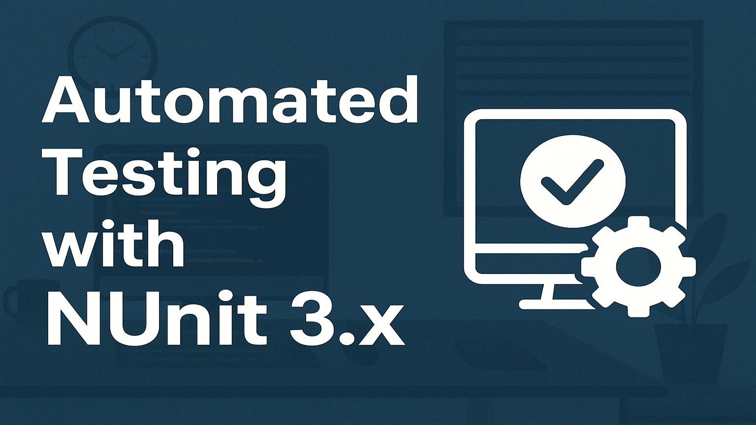 Automated Testing with NUnit 3.x